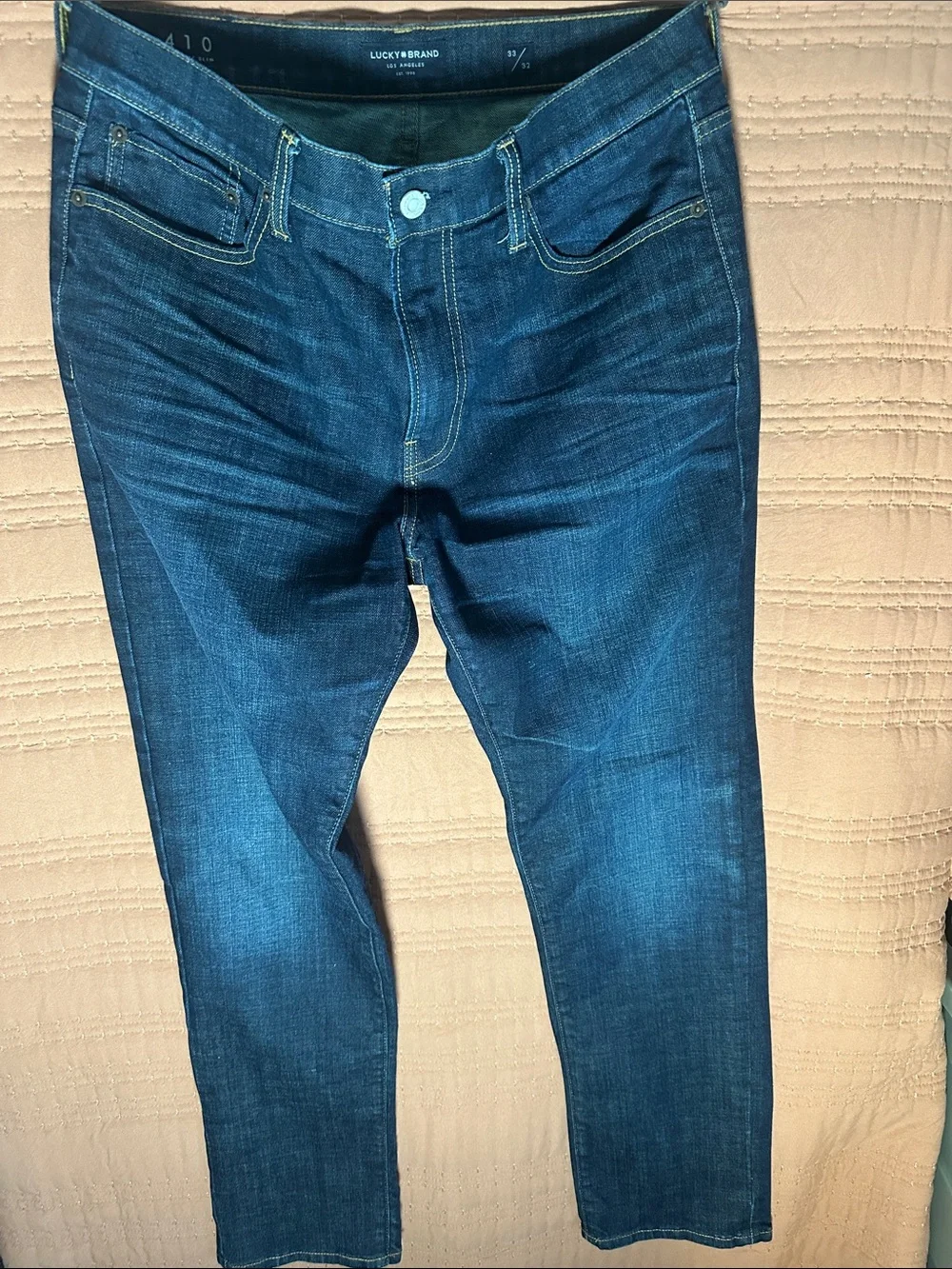 Lucky Brand Men's Slim Jeans in Blue Wash